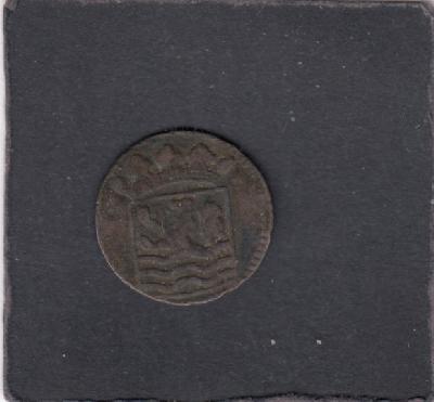 Beschrijving: Duit V.O.C. ZEELAND S165